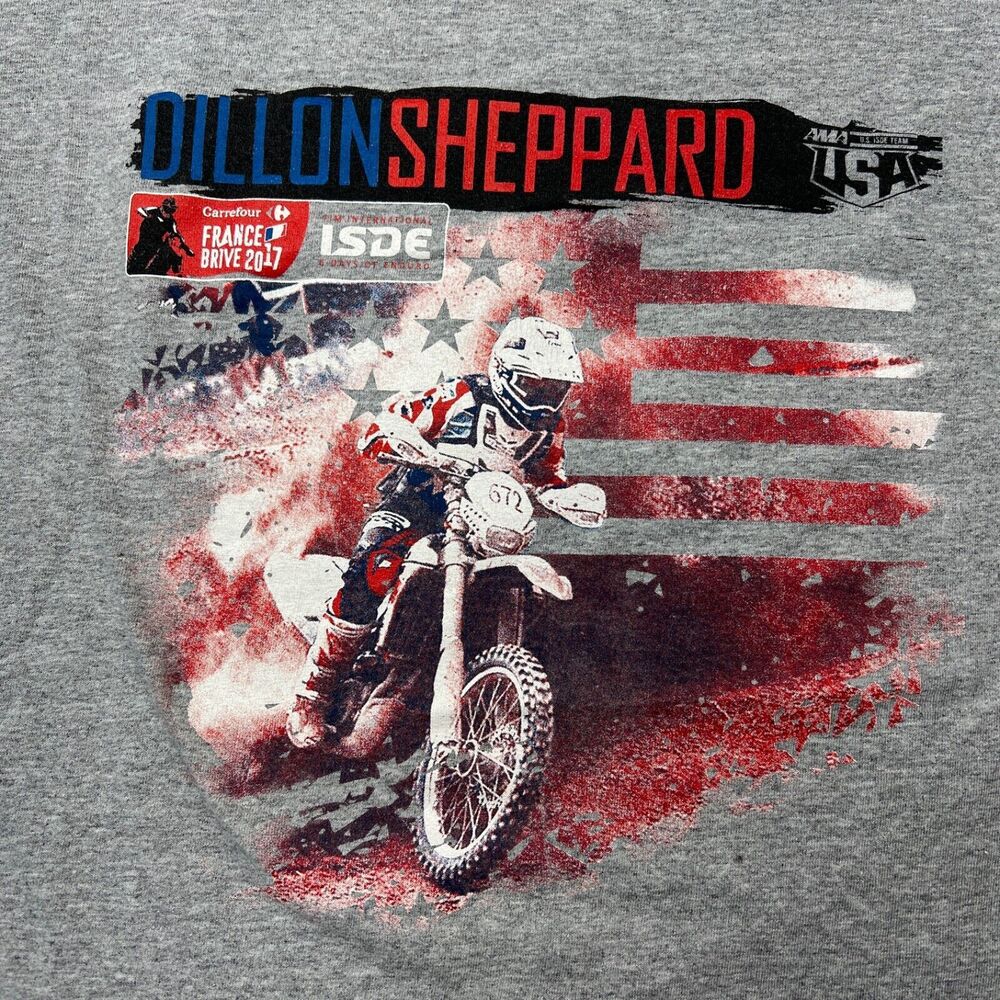 Dillon Sheppard ISDE 2017 Shirt Men's Size 3XL